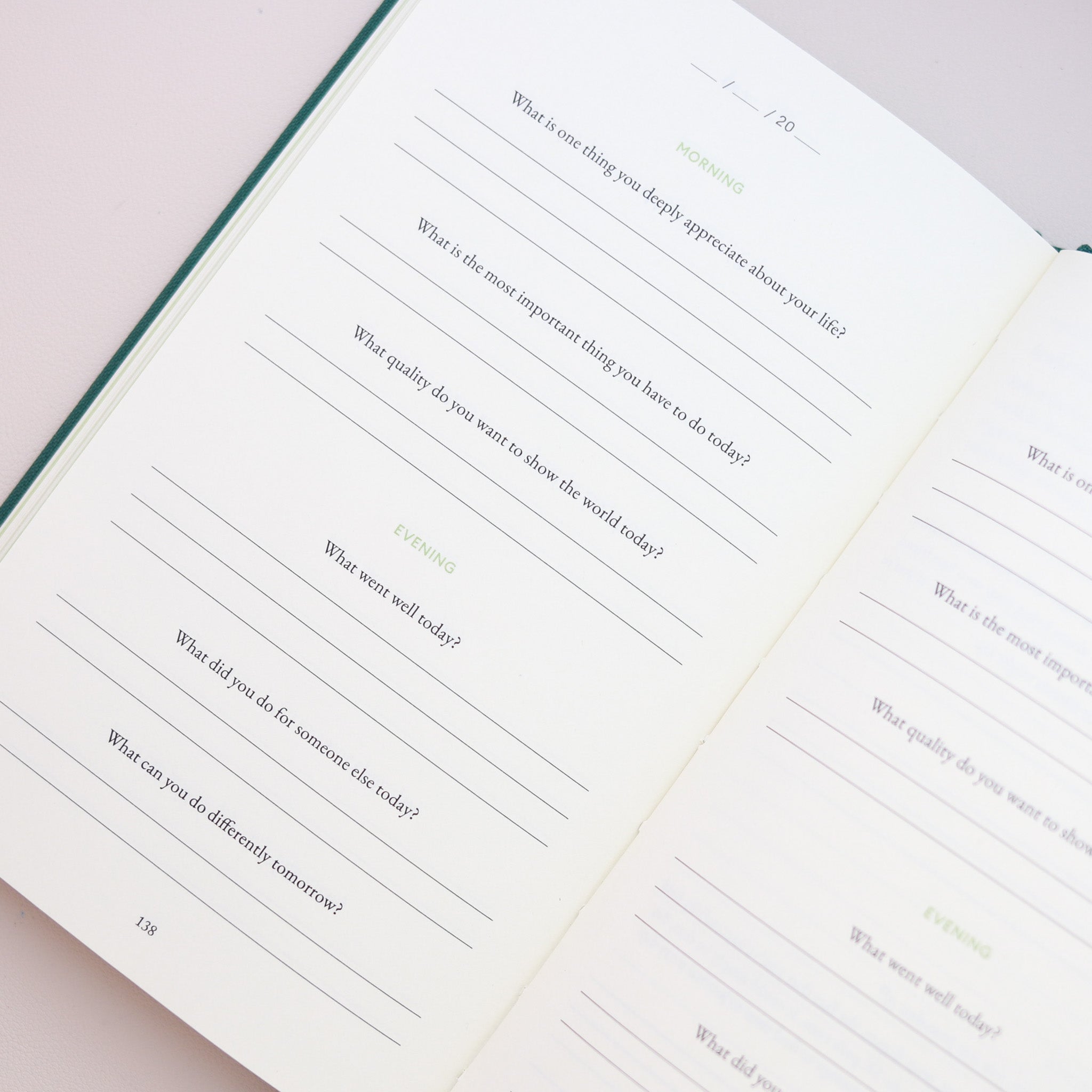 Three Question Journal