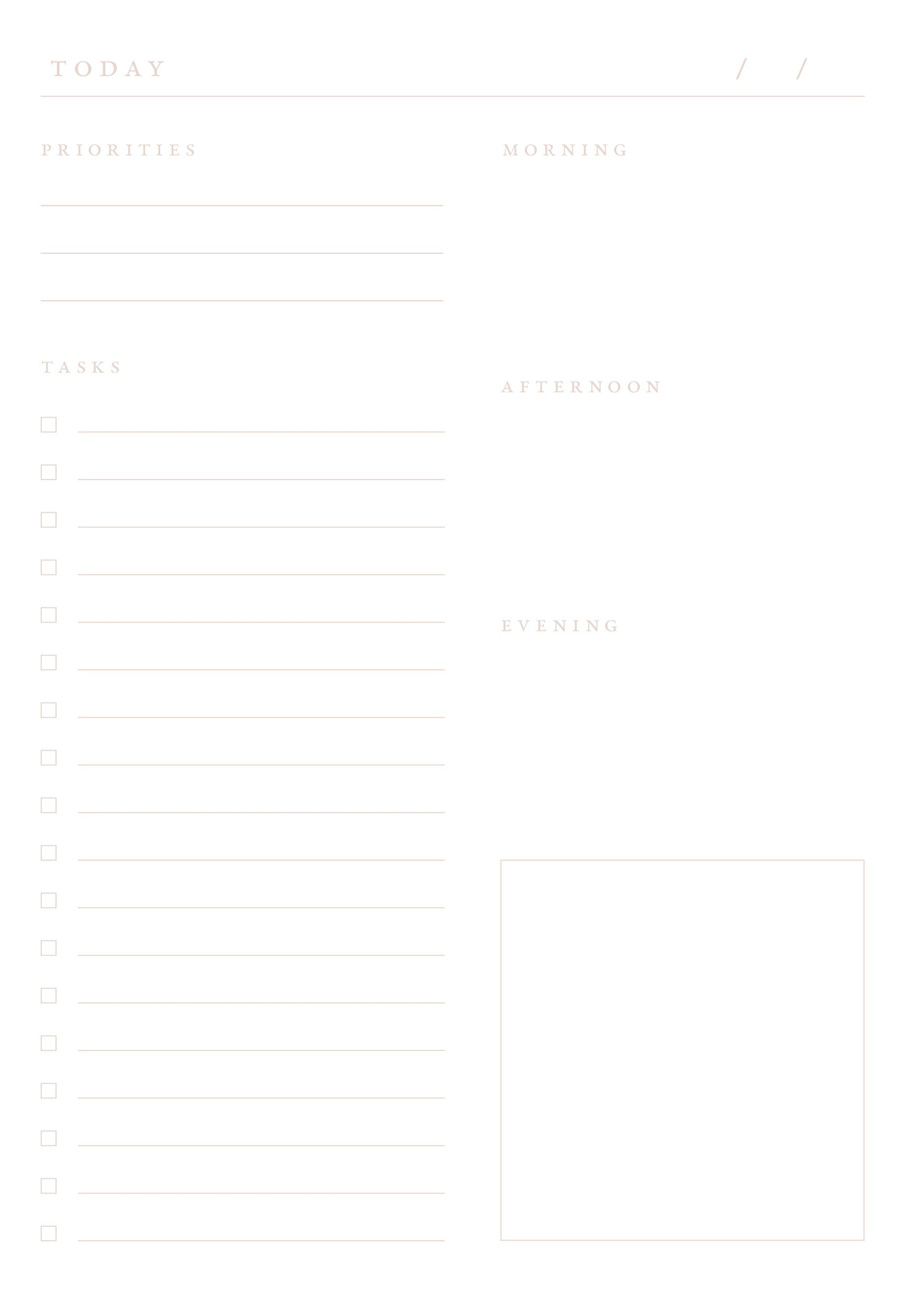 Original Softcover Today Planner