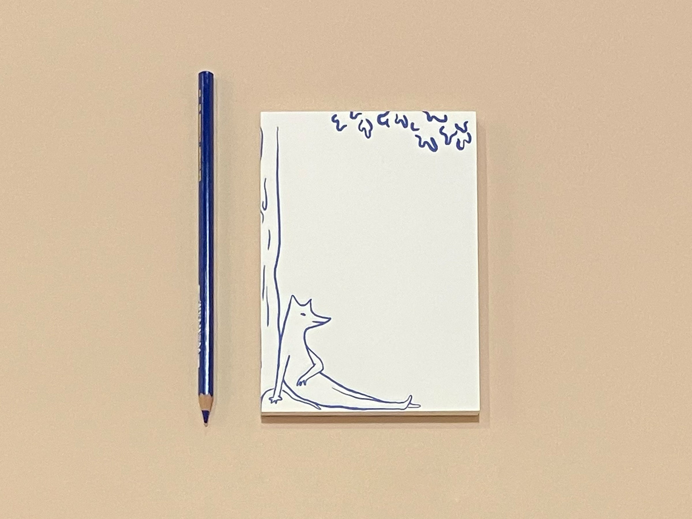 Goods for the Study Small Good Wolf Notepad