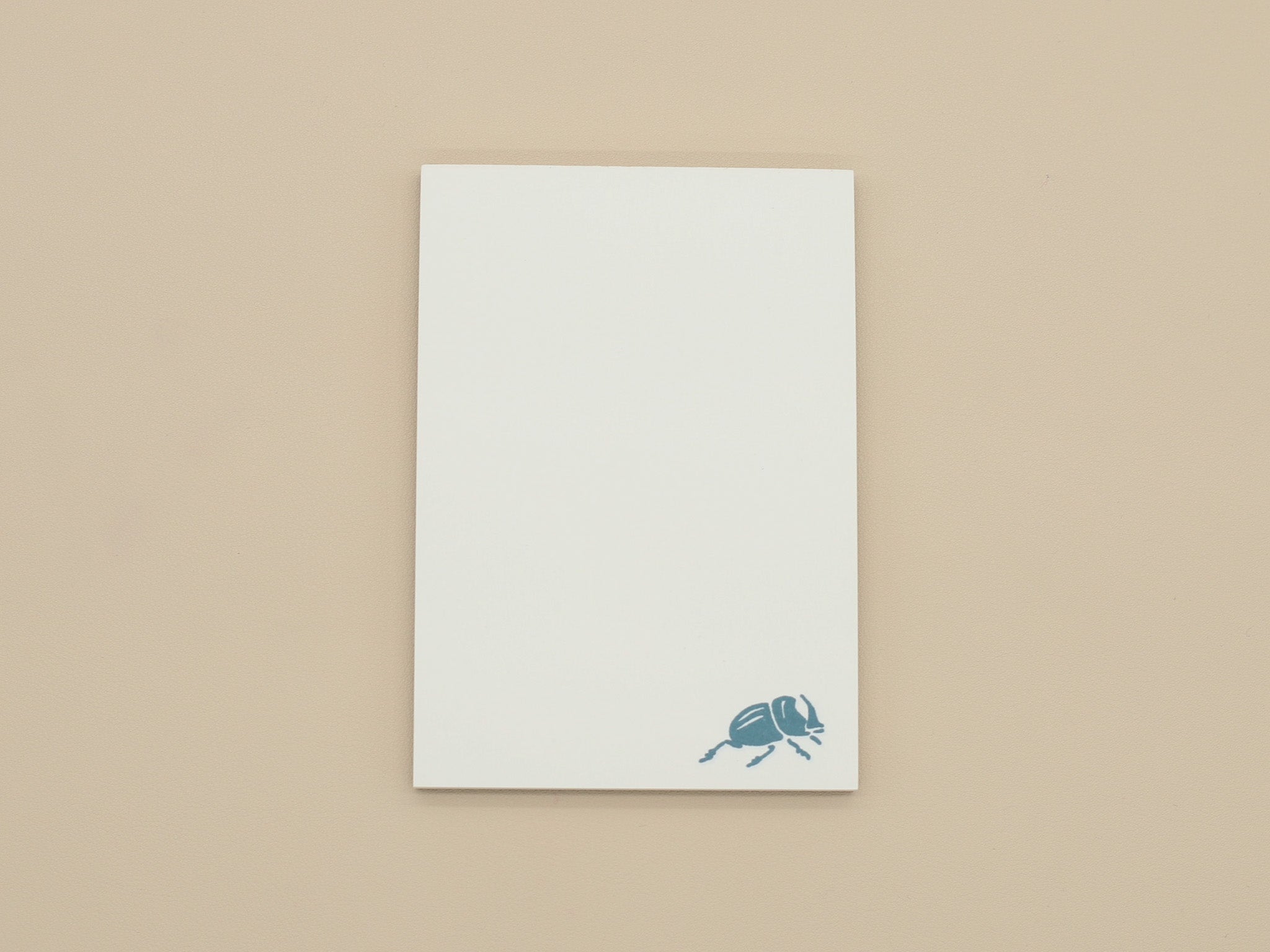 Goods for the Study Rhinoceros Beetle Notepad