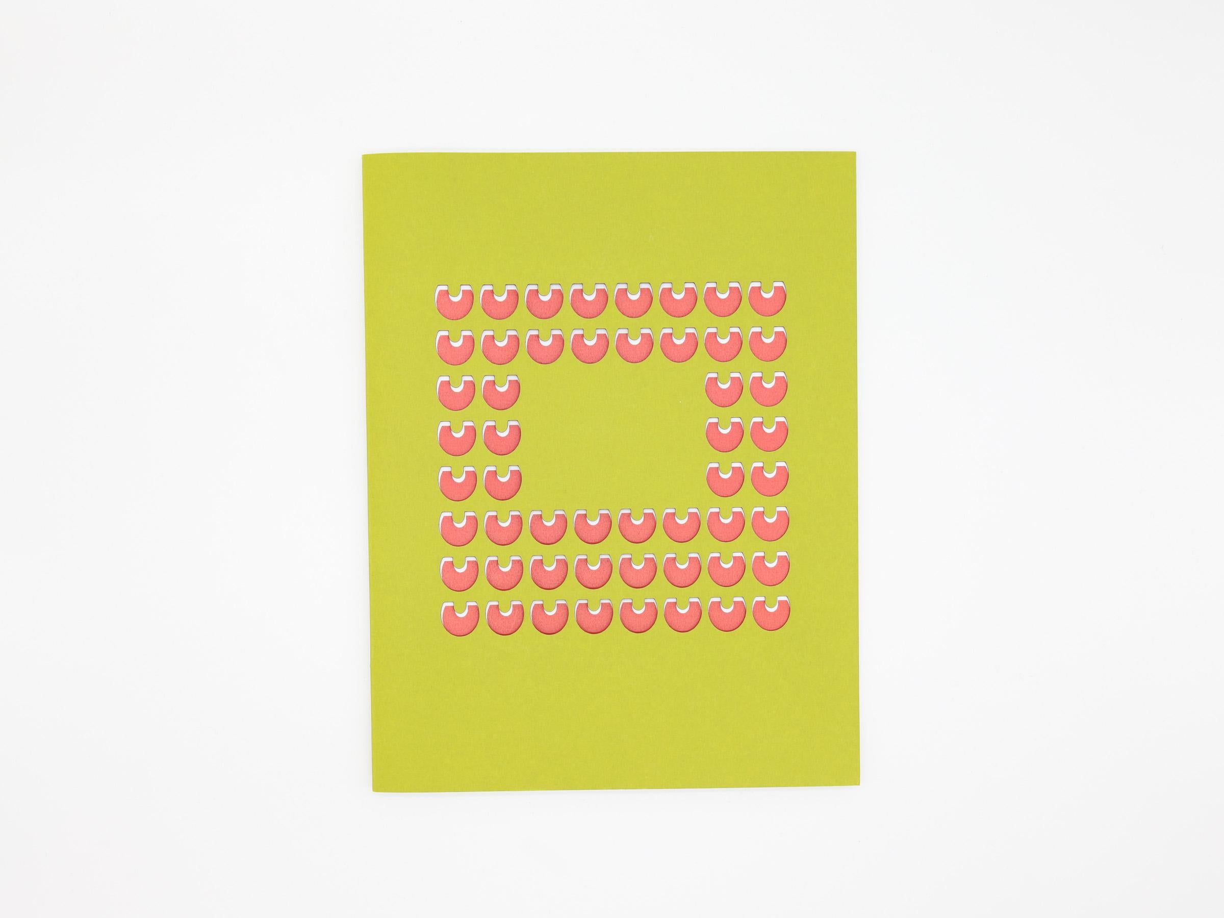 Geometric Cutout Softcover Notebook