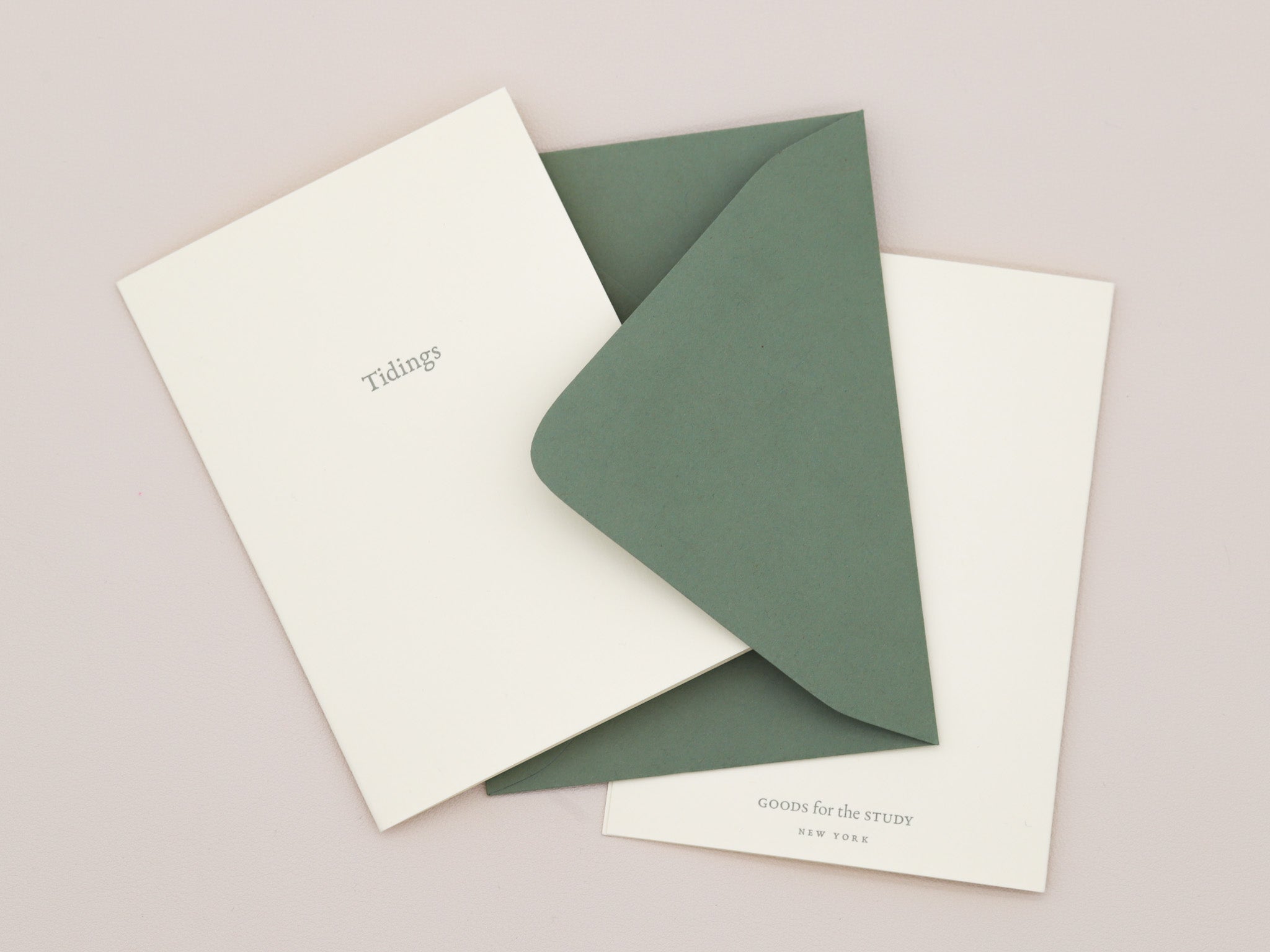 Tidings Greeting Card