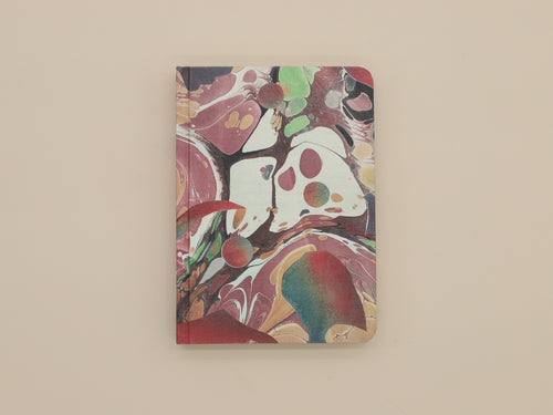 Goods for the Study Carnelian Marble B6 Hardcover Journal