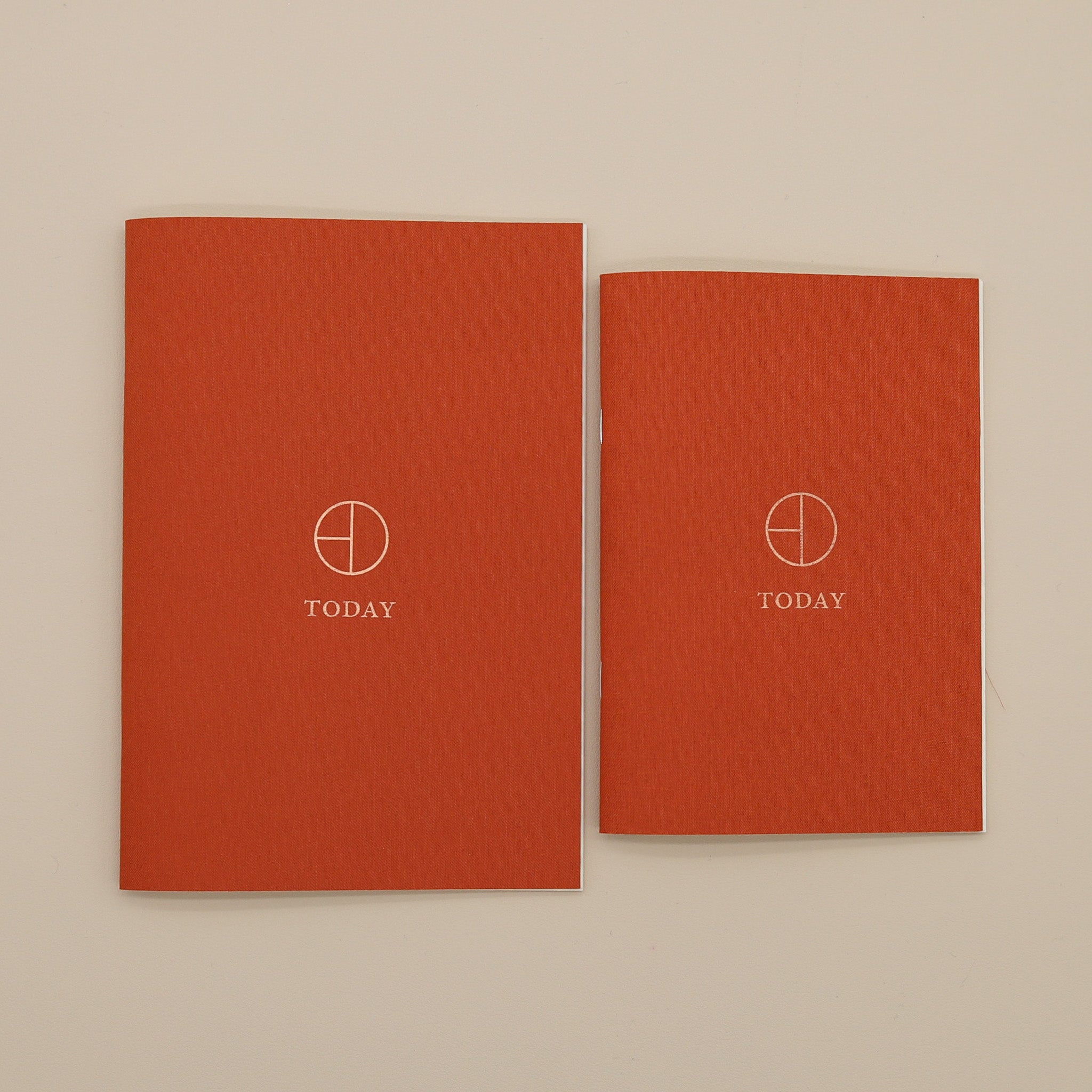 Terra Cotta Cloth Saddle Stitch Planner