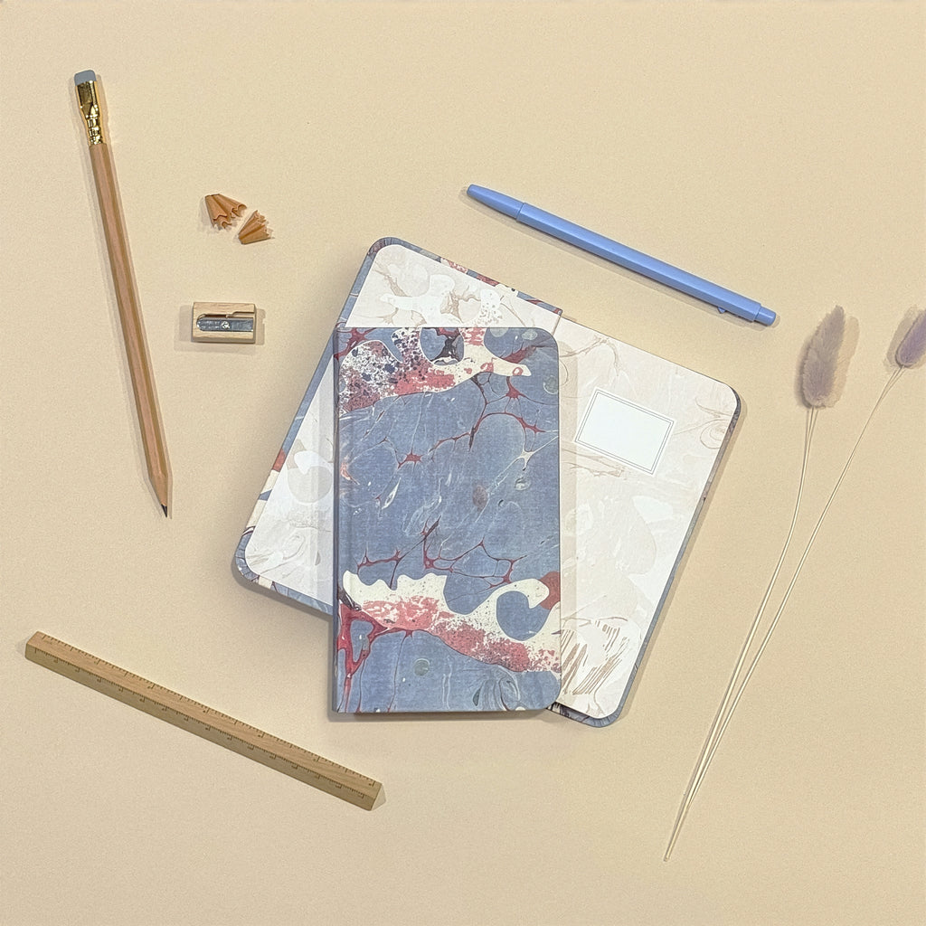 Goods for the Study Fluxus Marble Pocket Hardcover Journal