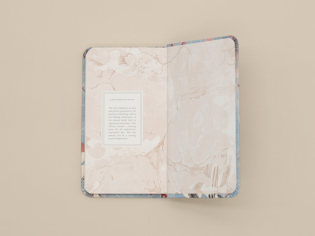 Goods for the Study Fluxus Marble Pocket Hardcover Journal