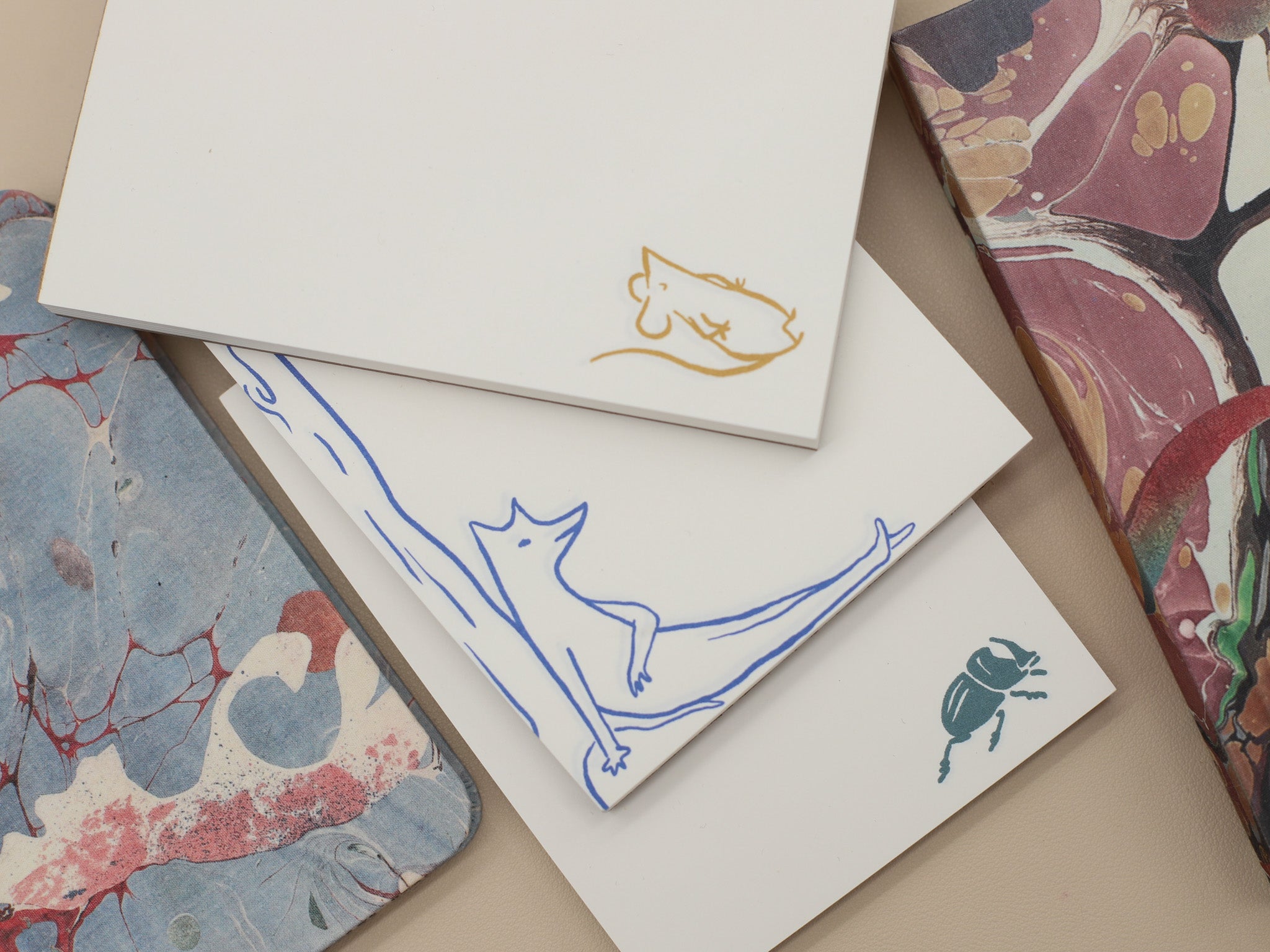 Goods for the Study Small Good Wolf Notepad