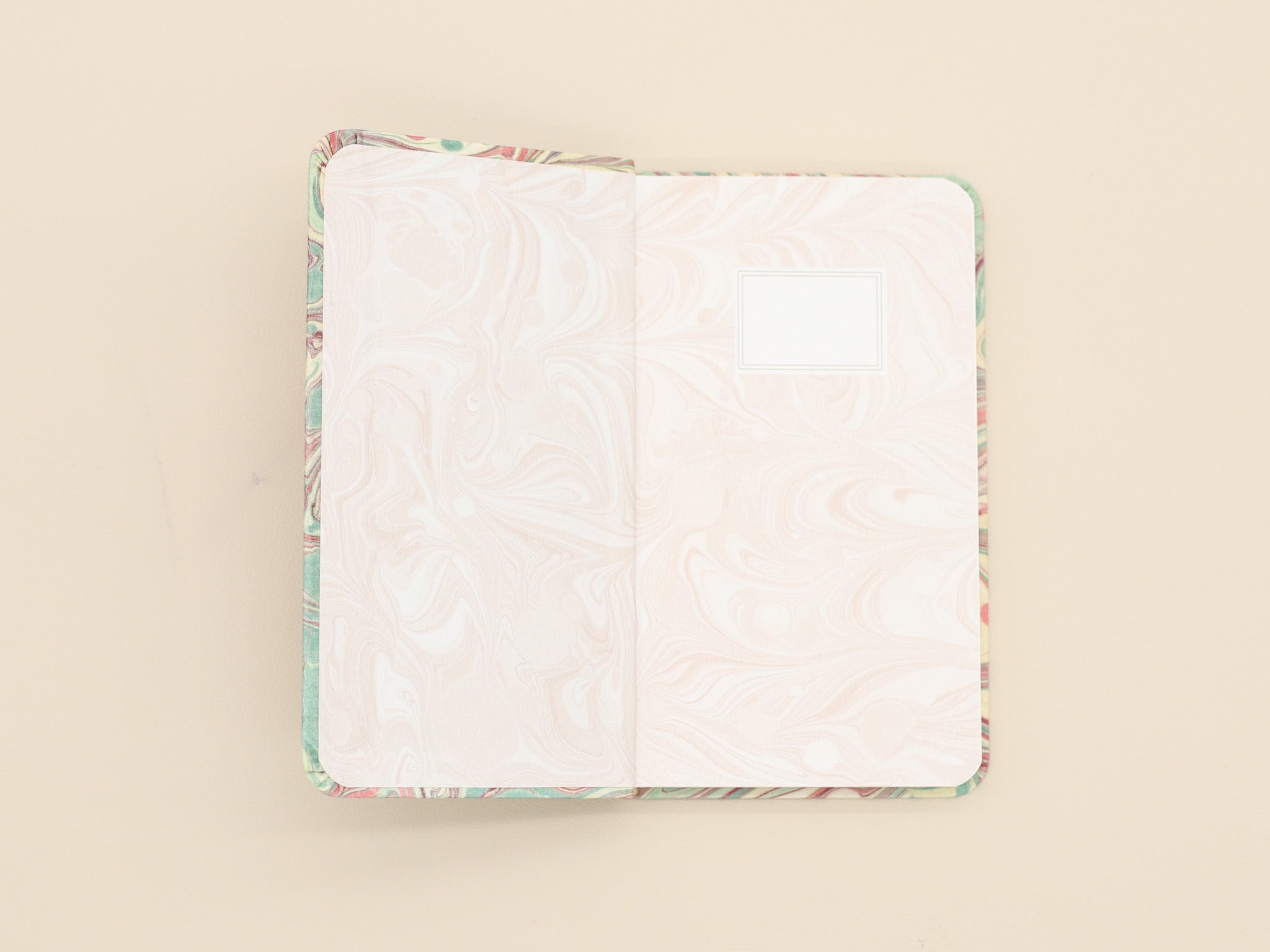 Goods for the Study Halcyon Marble Pocket Hardcover Journal