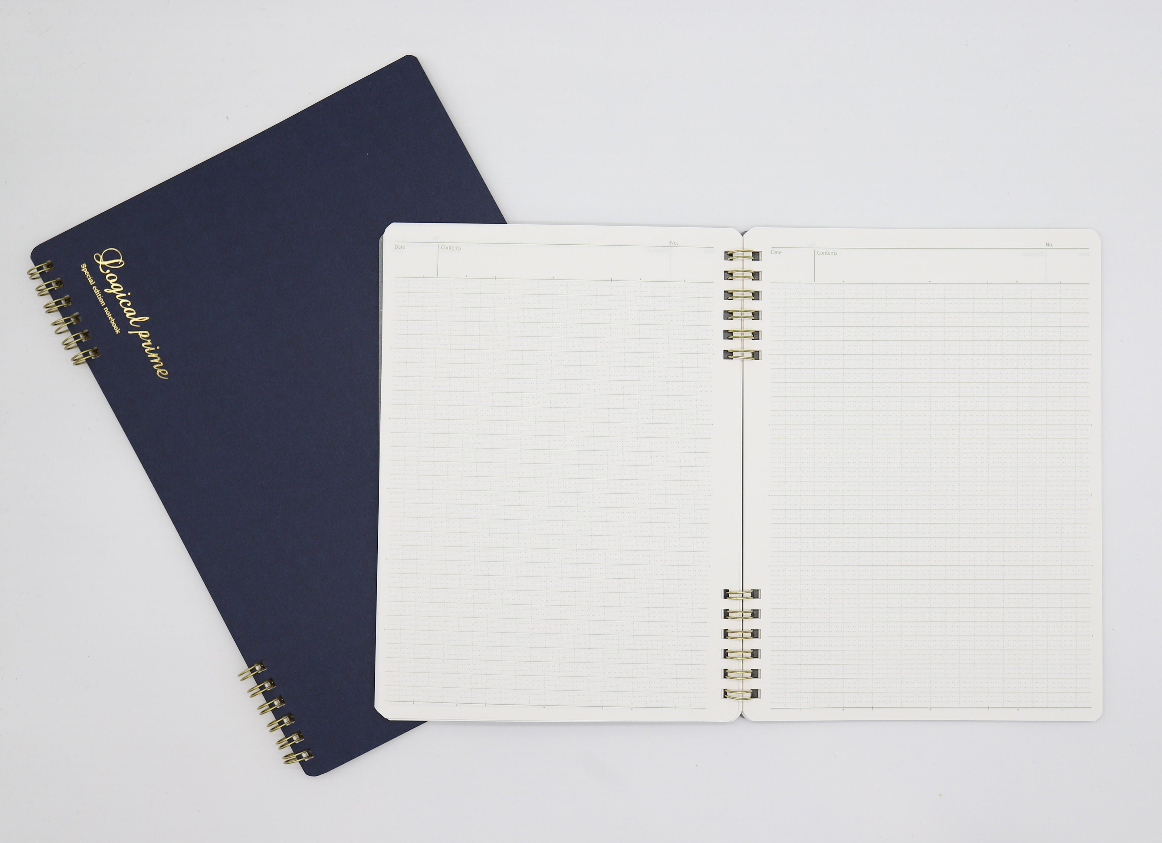 Logical Prime 7mm Spiral Ring Notebook