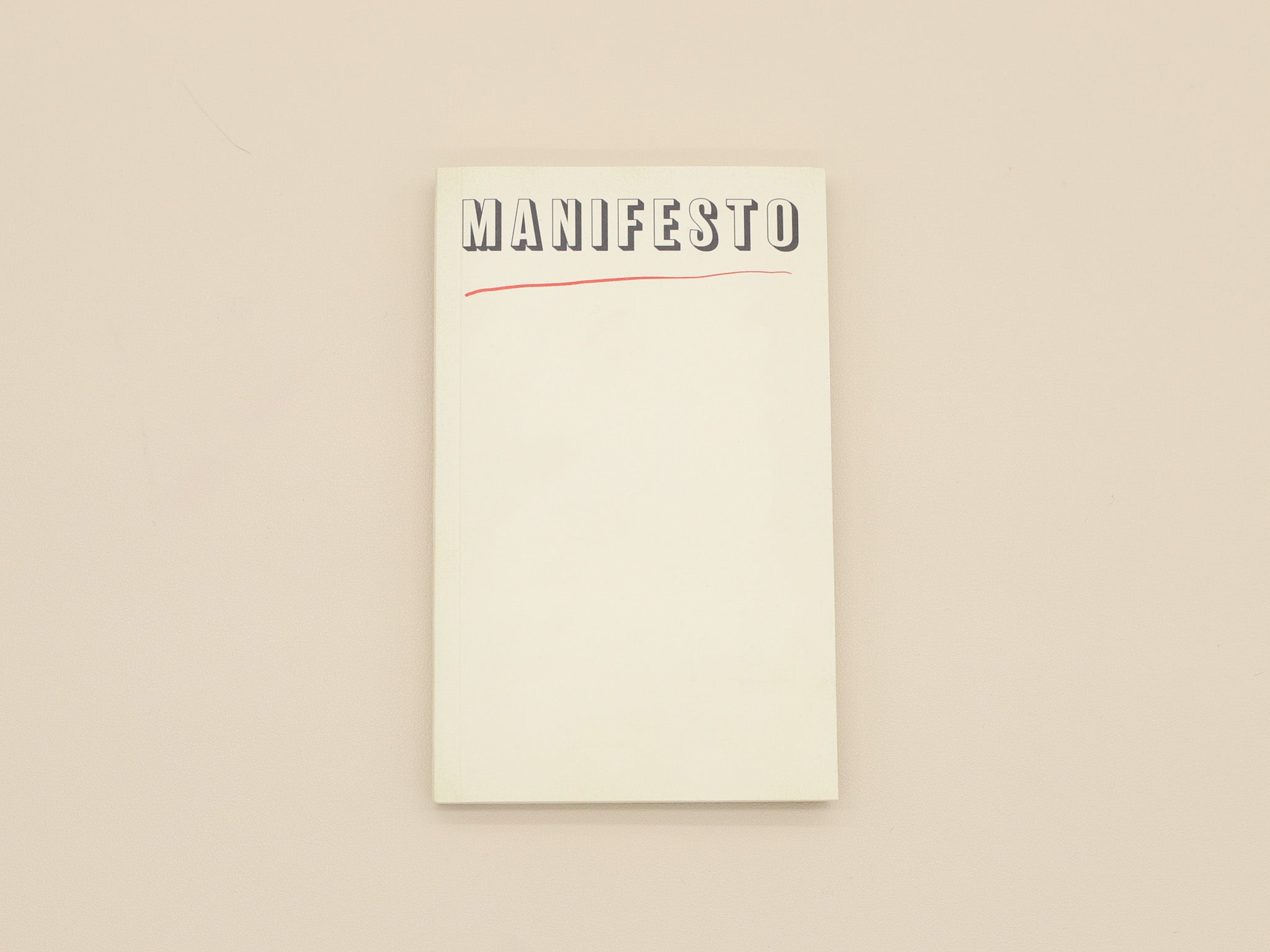 Paperback Writers: Manifesto