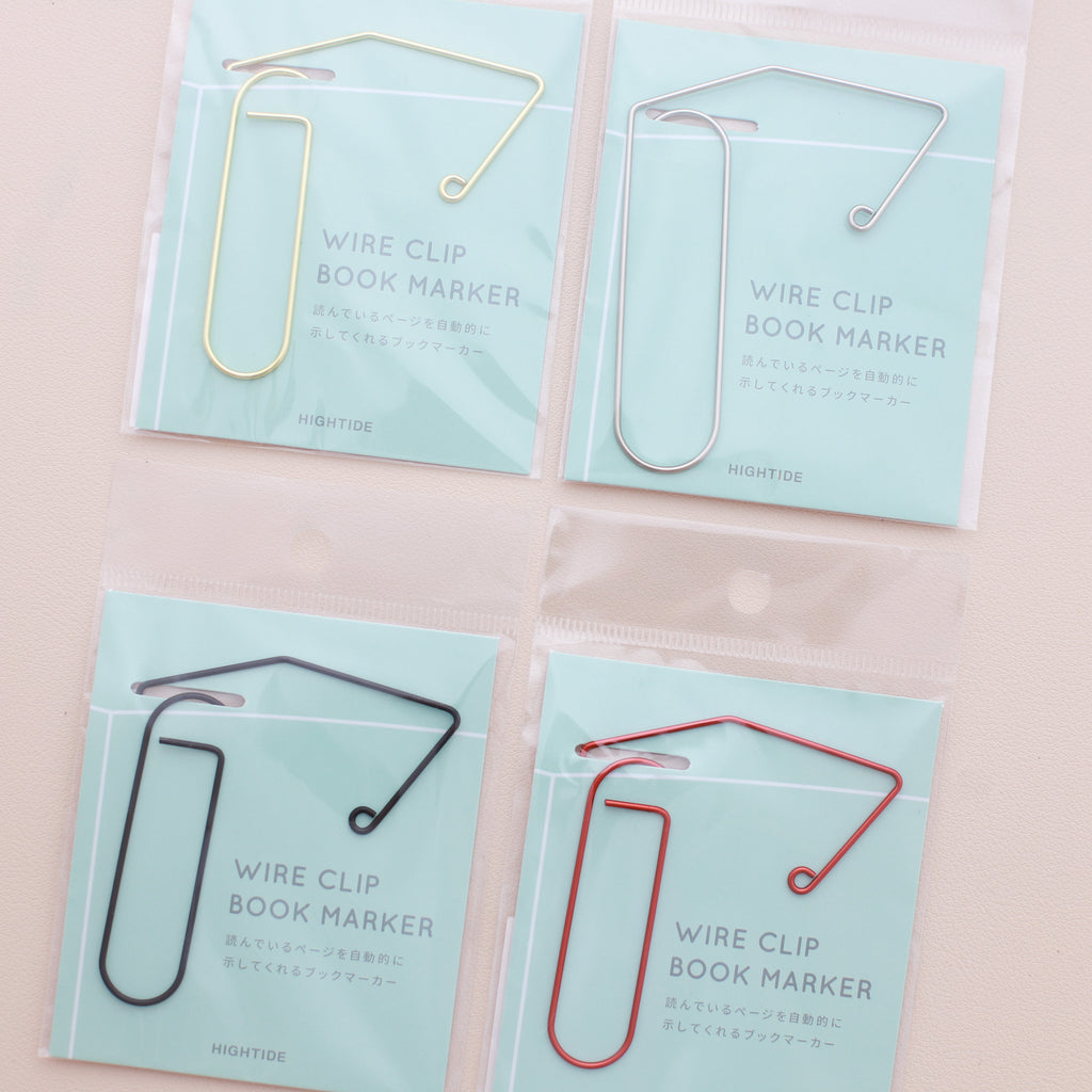 Minimalist Wire Clip Bookmark