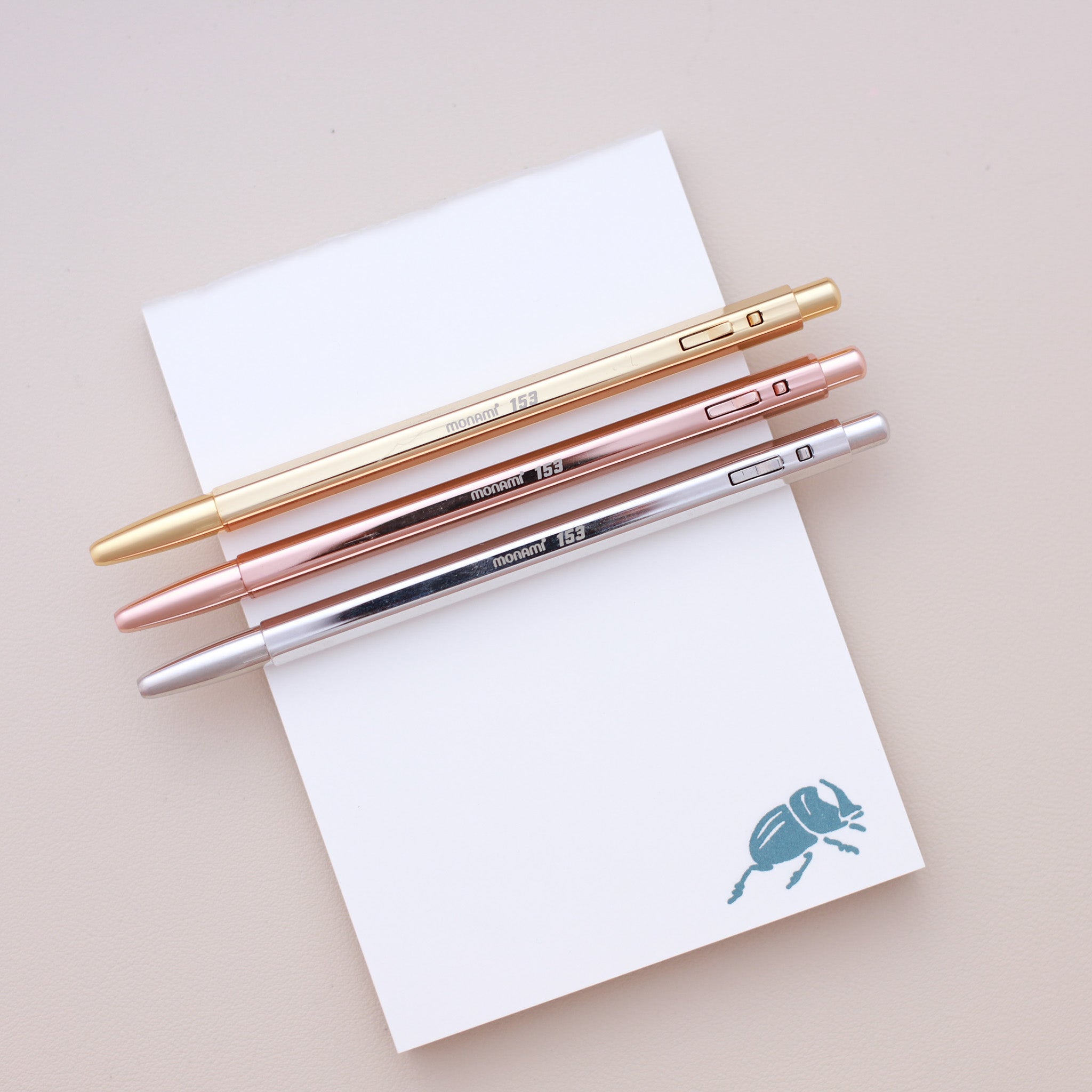 Monami 153 Metallic Ballpoint Pen 0.7MM