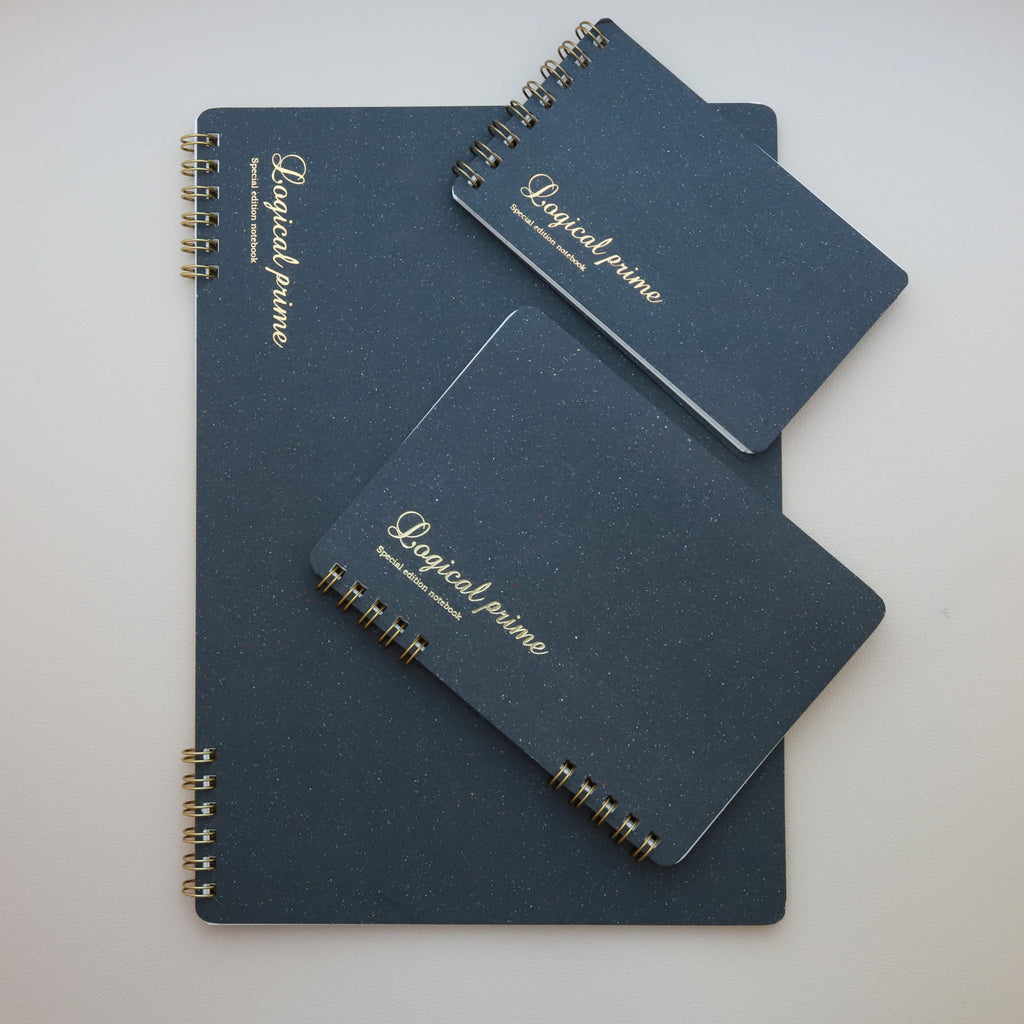 Nakabayashi Logical Prime Double Ring Spiral Notebook