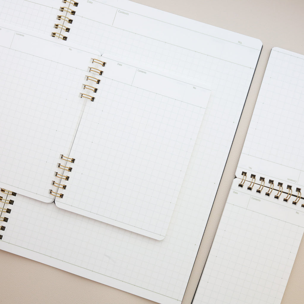 Nakabayashi Logical Prime Double Ring Spiral Notebook
