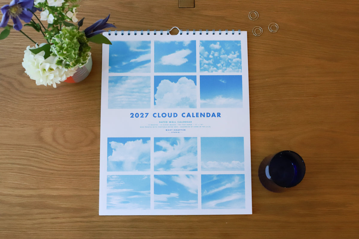 2027 Cloud Hanging Wall Calendar