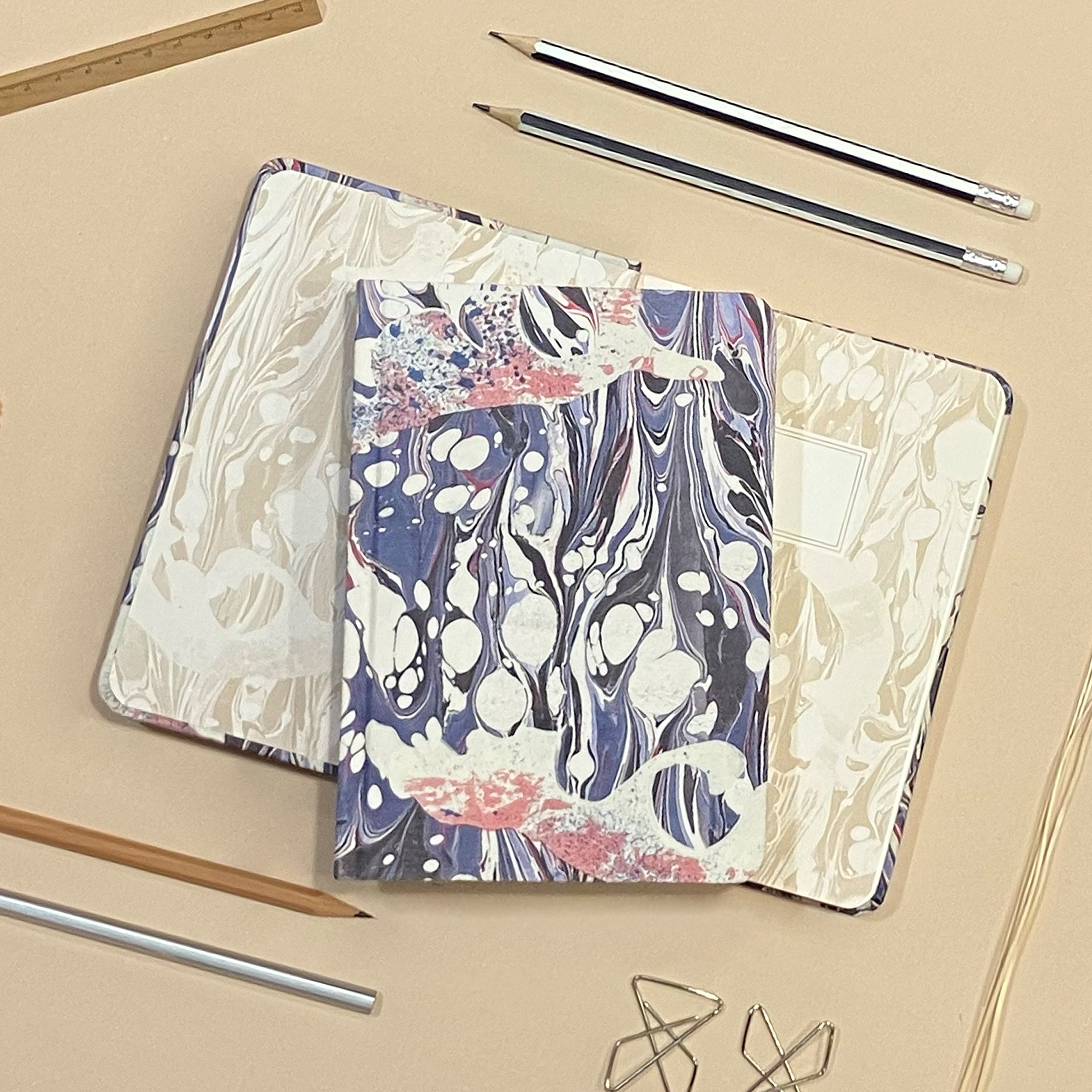 Goods for the Study Nitro Marble B6 Hardcover Journal