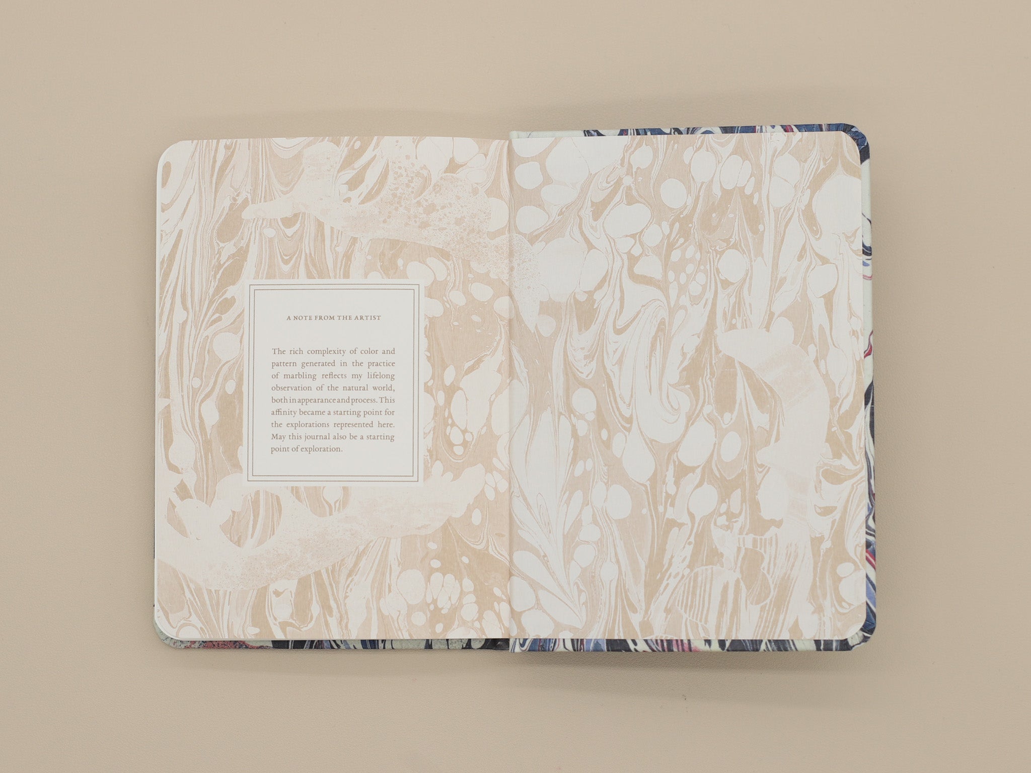 Goods for the Study Nitro Marble B6 Hardcover Journal