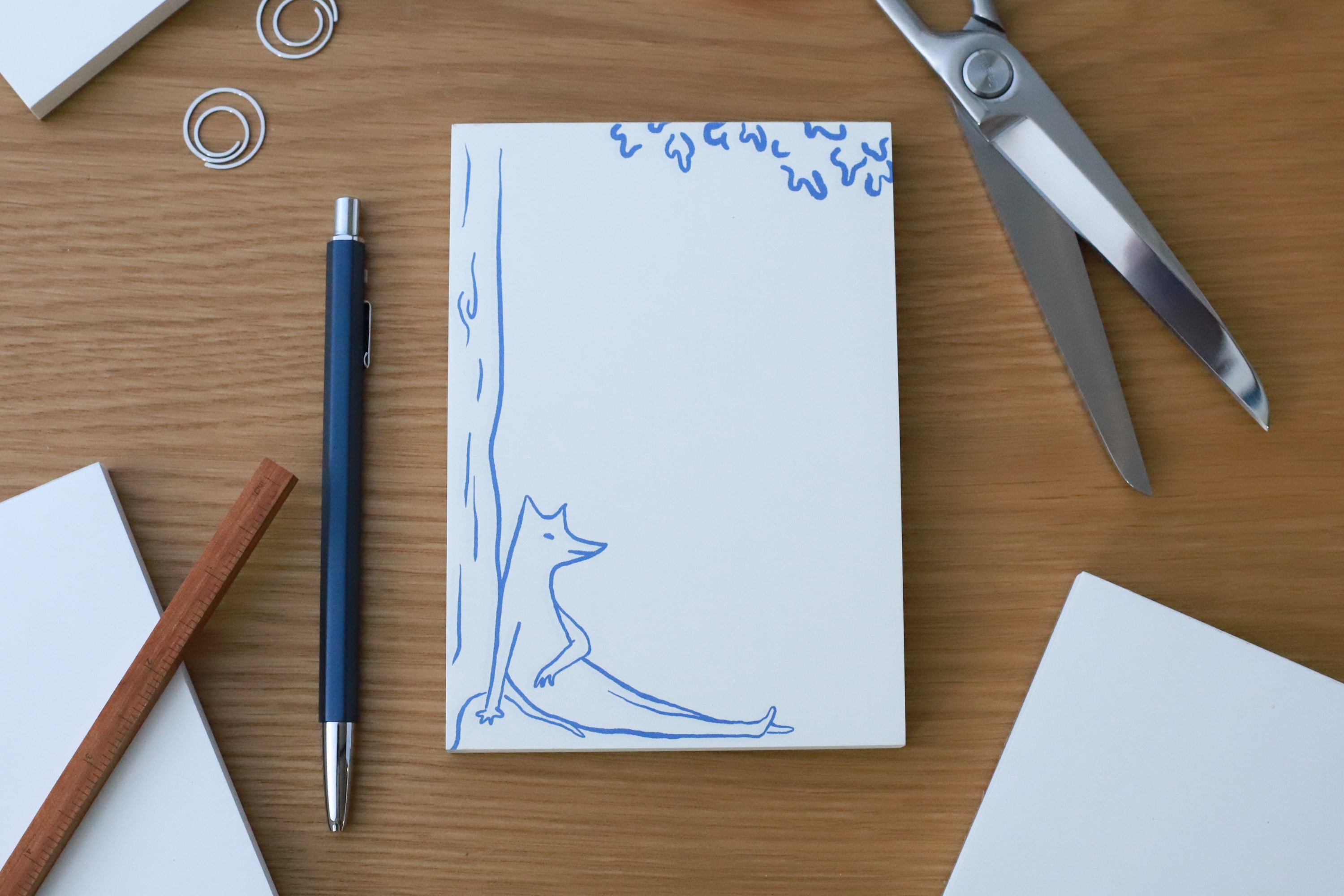 Goods for the Study Small Good Wolf Notepad