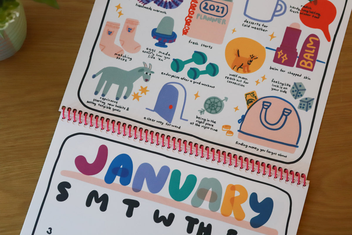 Only Good Things 2027 Calendar from People I've Loved