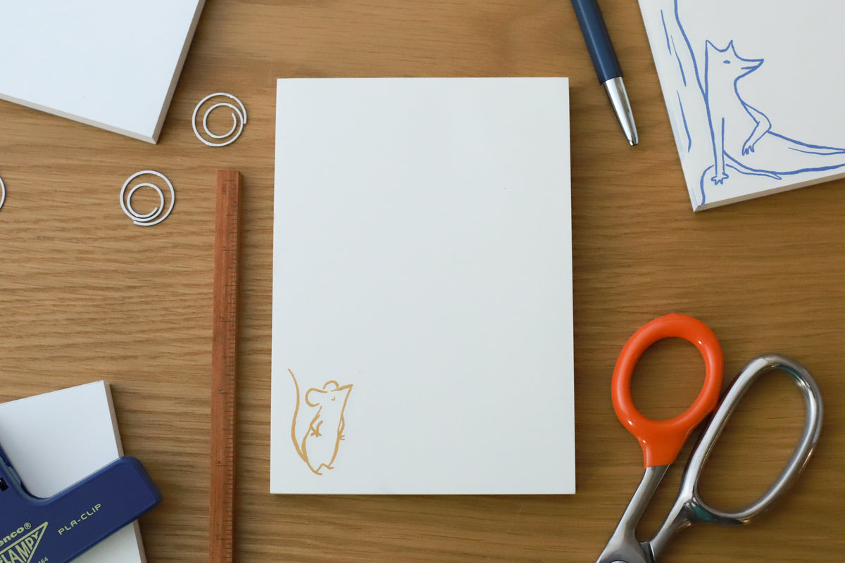 Goods for the Study Defiant Mouse Notepad