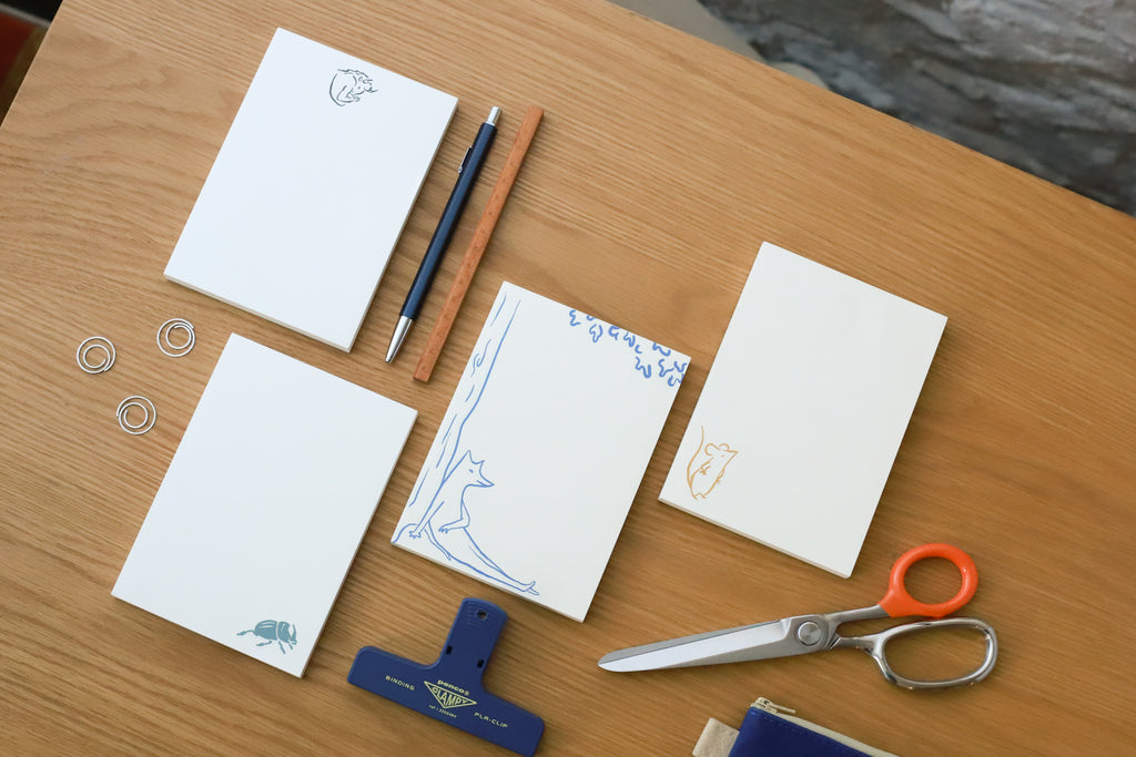 Goods for the Study Small Good Wolf Notepad
