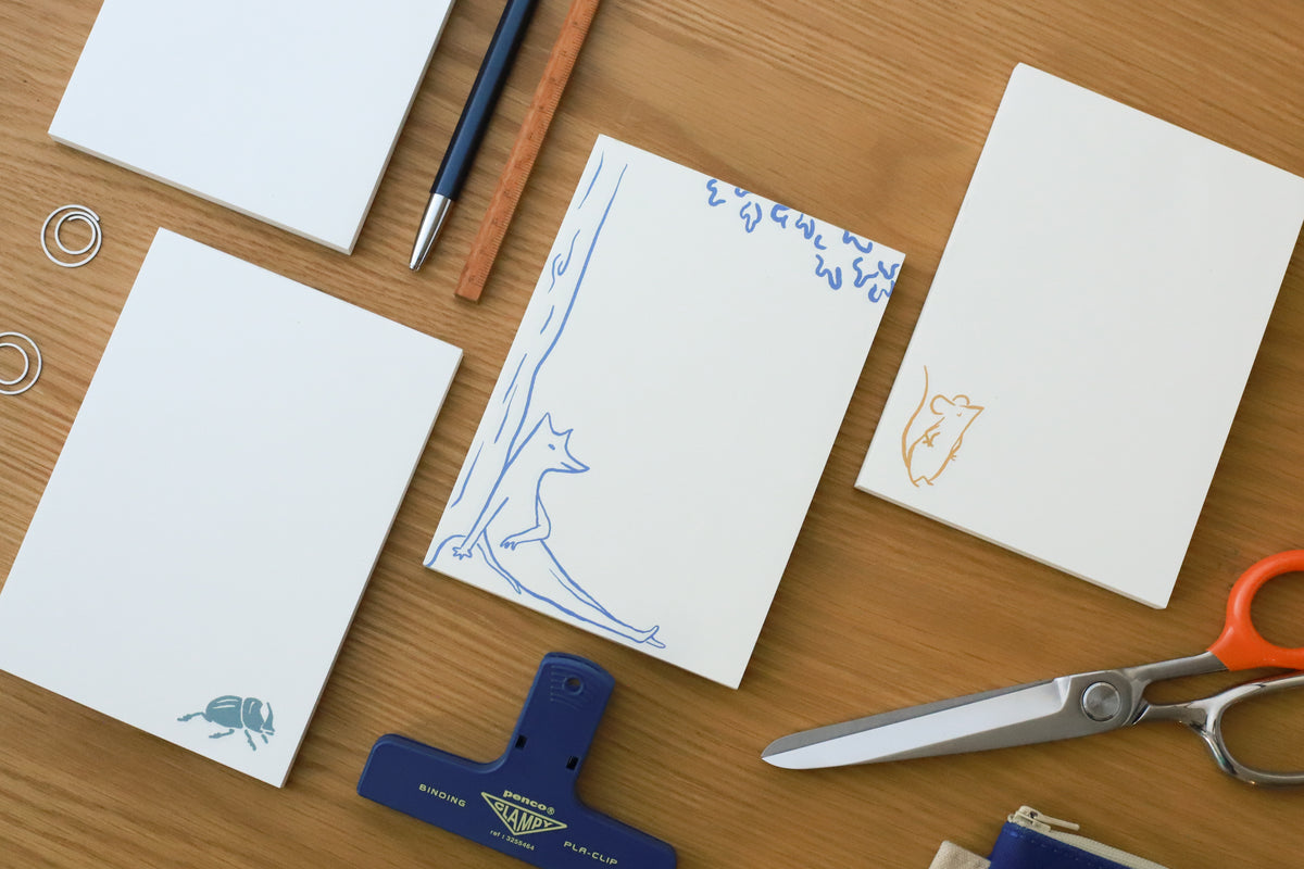 Goods for the Study Small Good Wolf Notepad