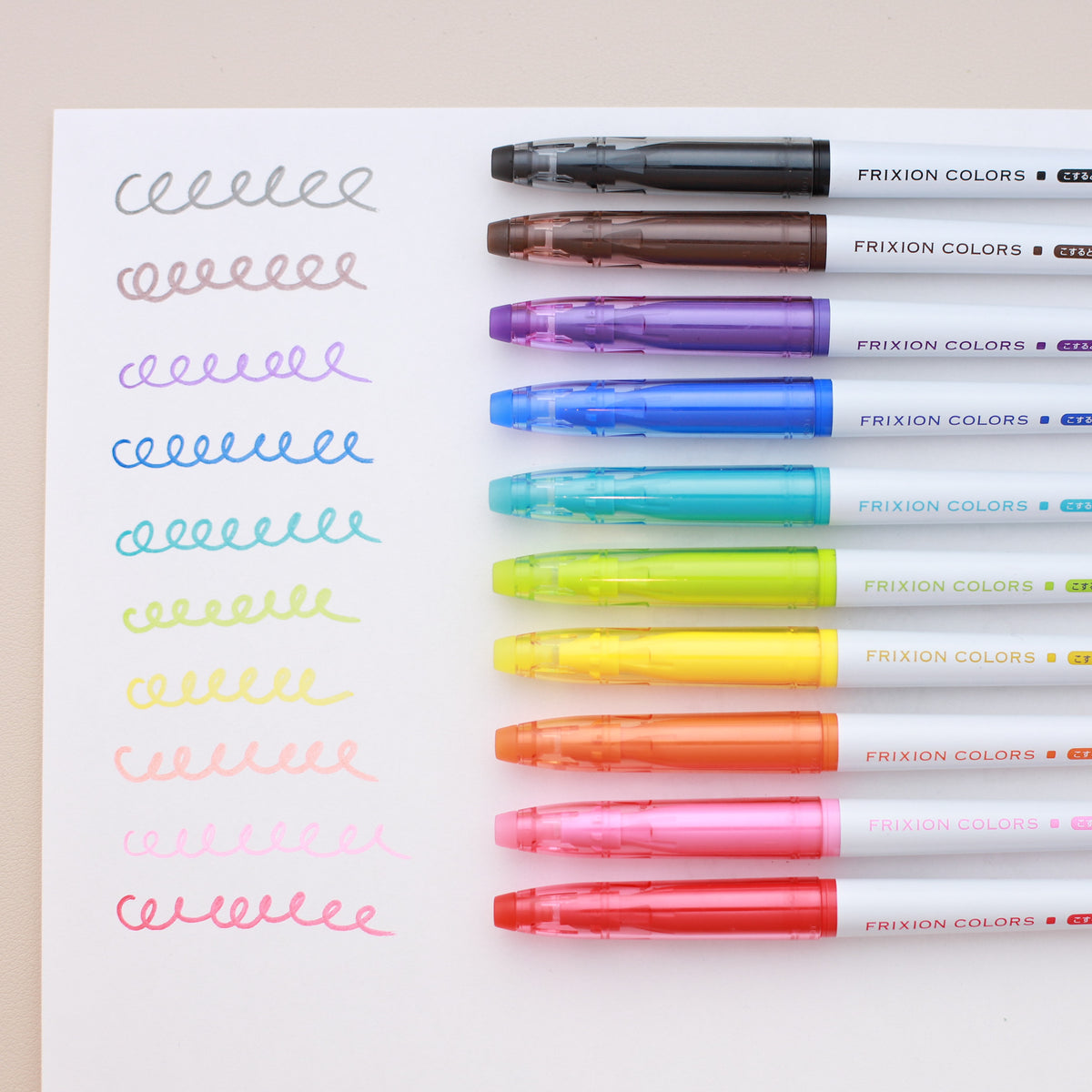 Pilot Frixion Color Erasable Marker