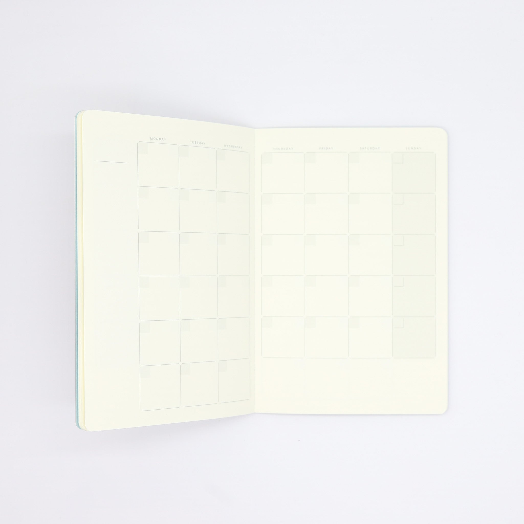 Midori Yuru Log A6 Monthly Free Diary Notebook