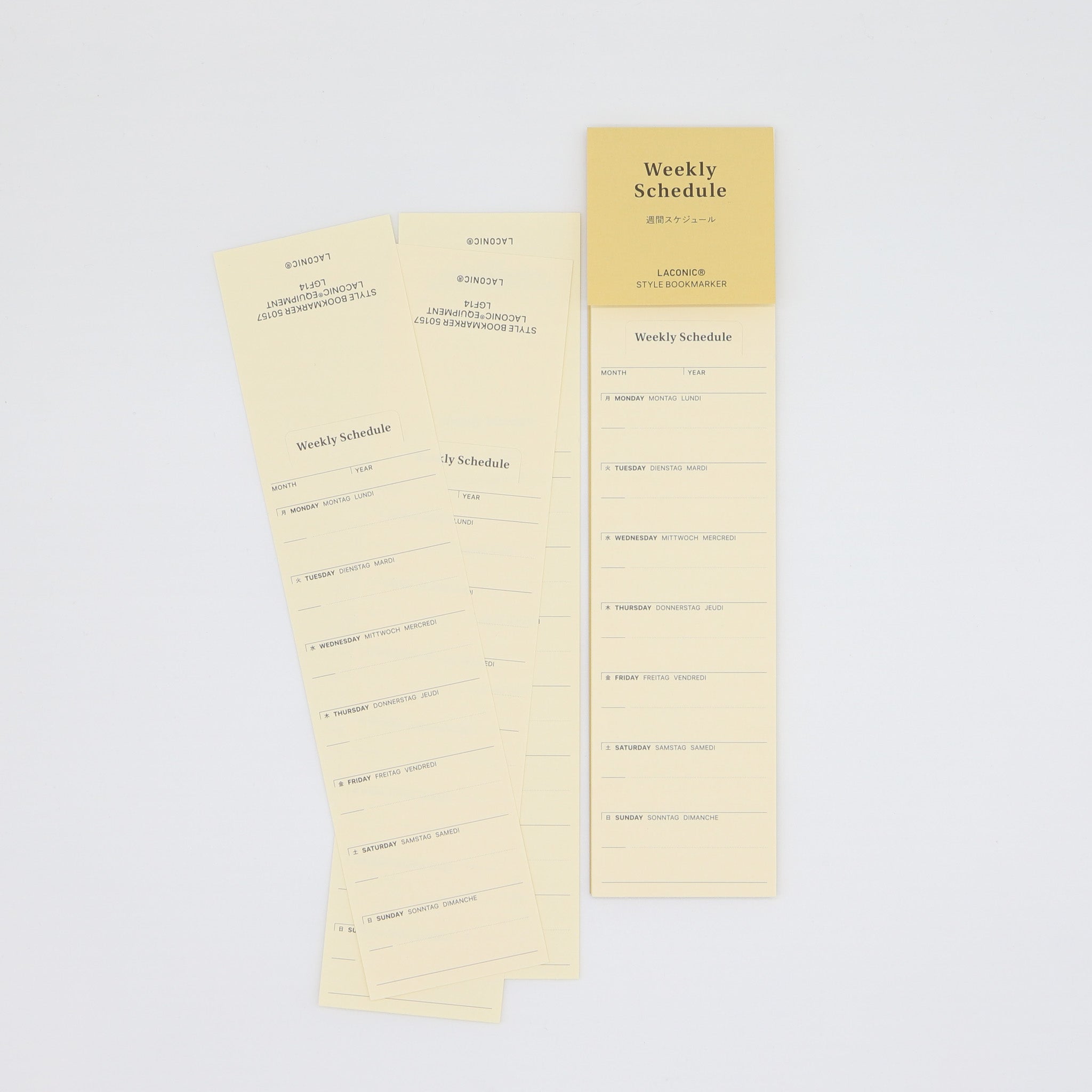 Laconic Style Bookmarker Tabs