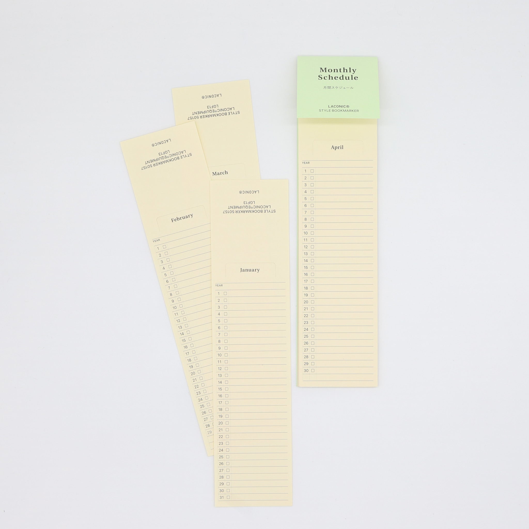Laconic Style Bookmarker Tabs