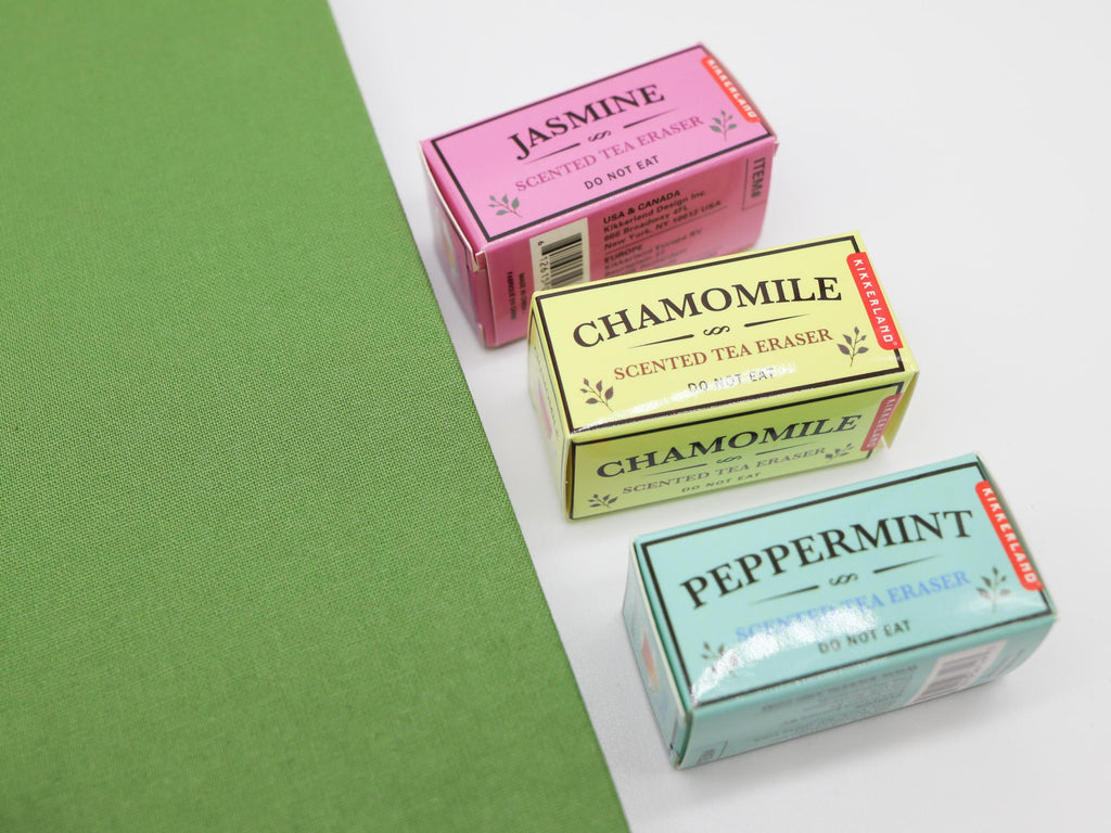 Tea-Scented Erasers