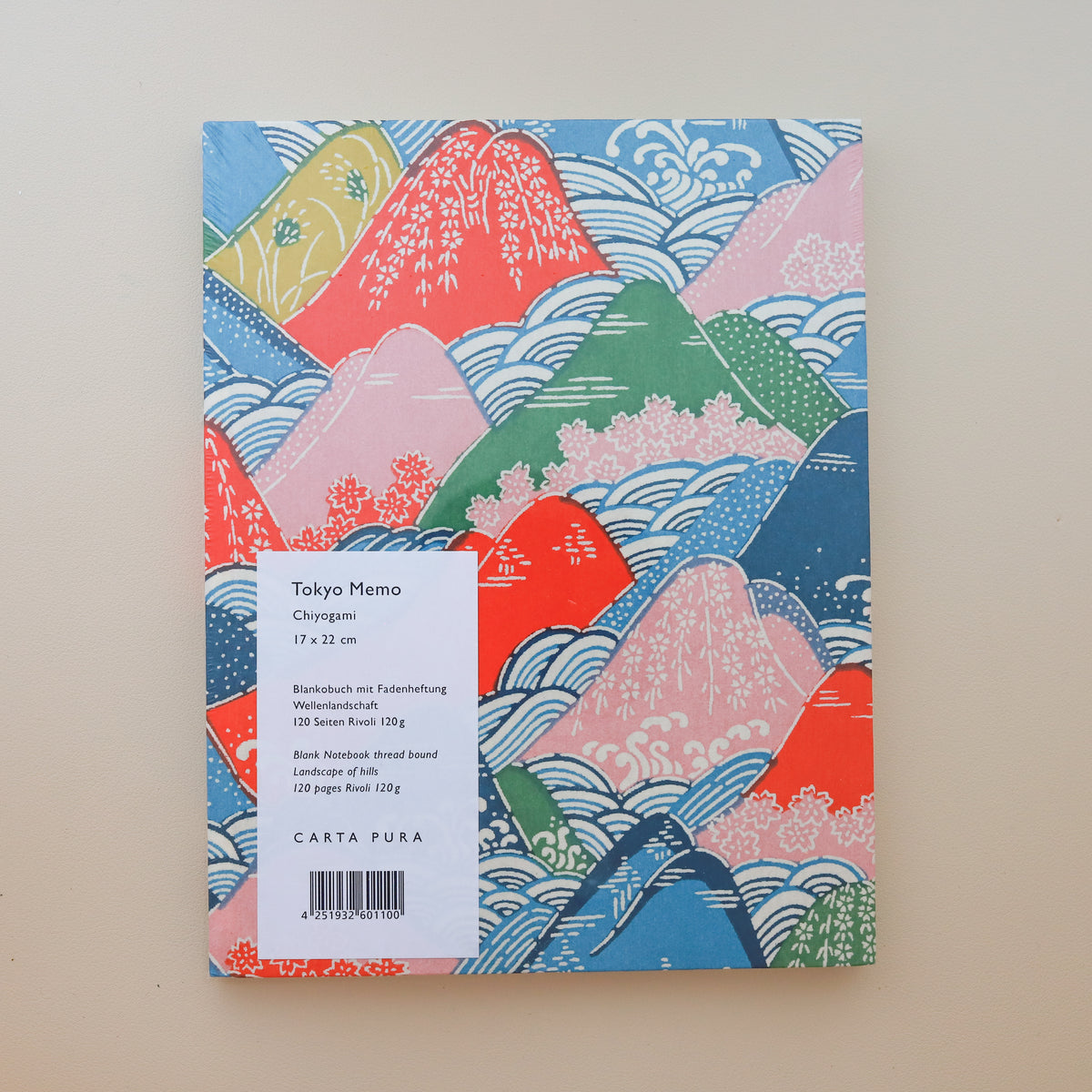 Carta Pura Tokyo Memo Notebook Mountains
