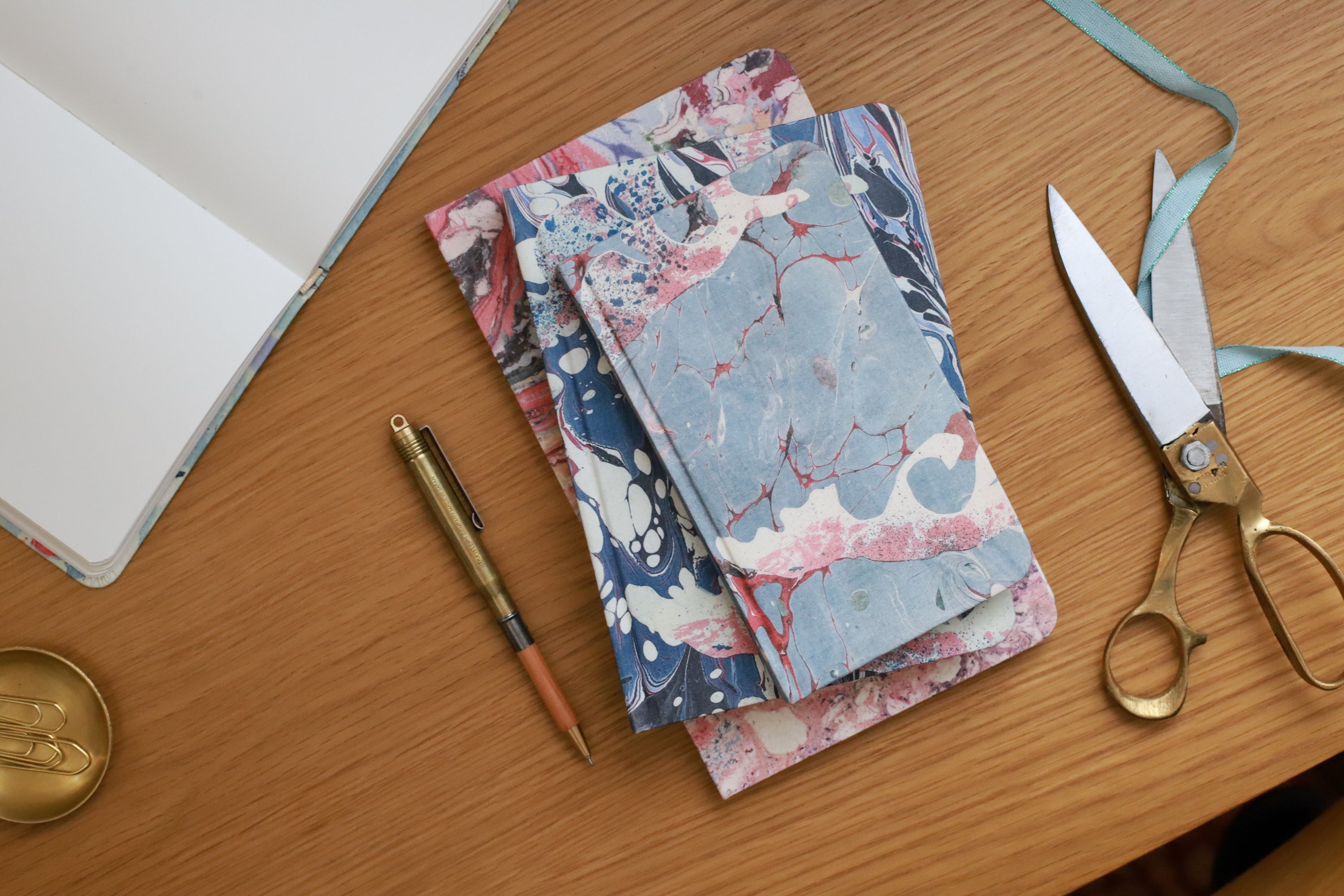 Goods for the Study Fluxus Marble Pocket Hardcover Journal