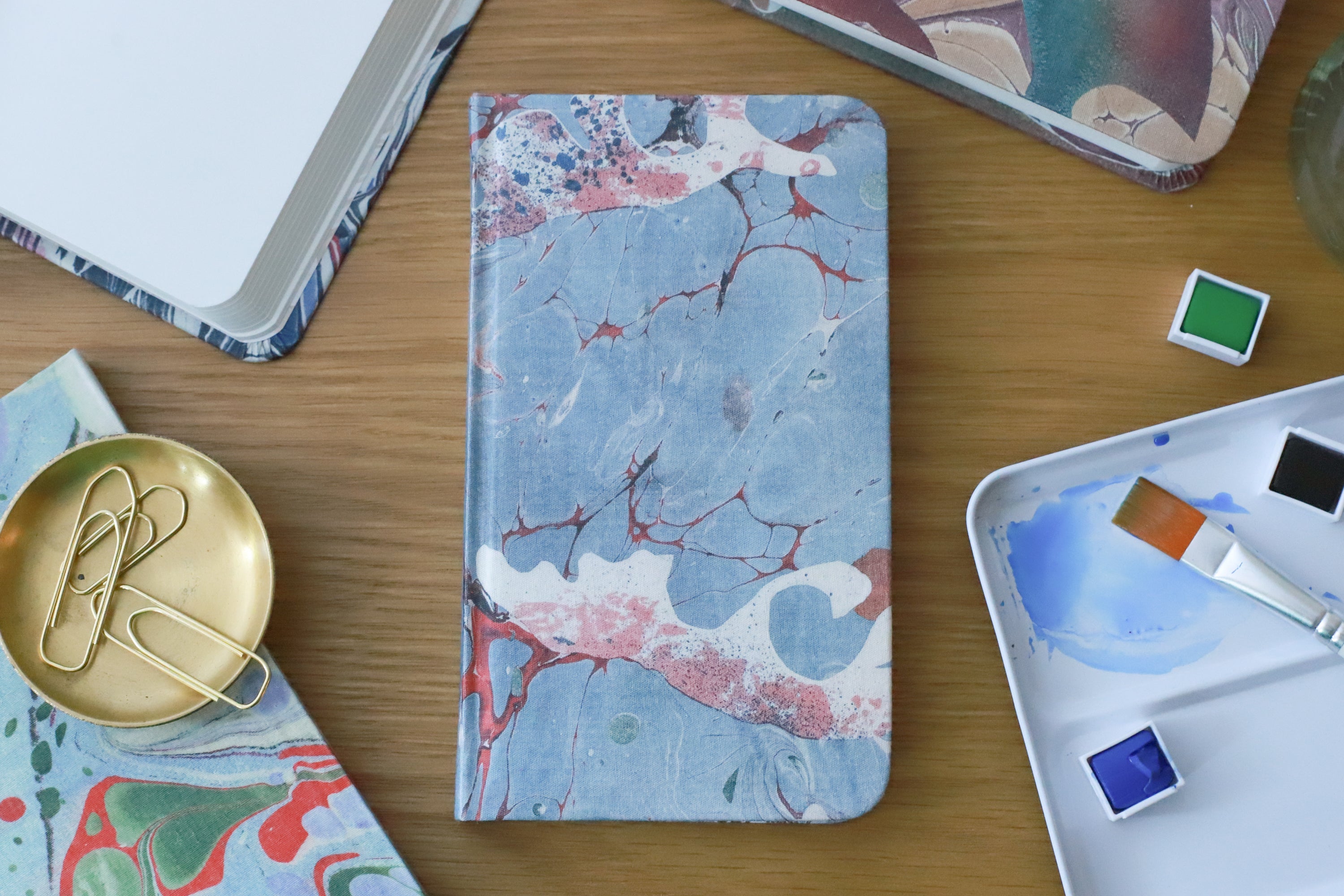 Goods for the Study Fluxus Marble Pocket Hardcover Journal