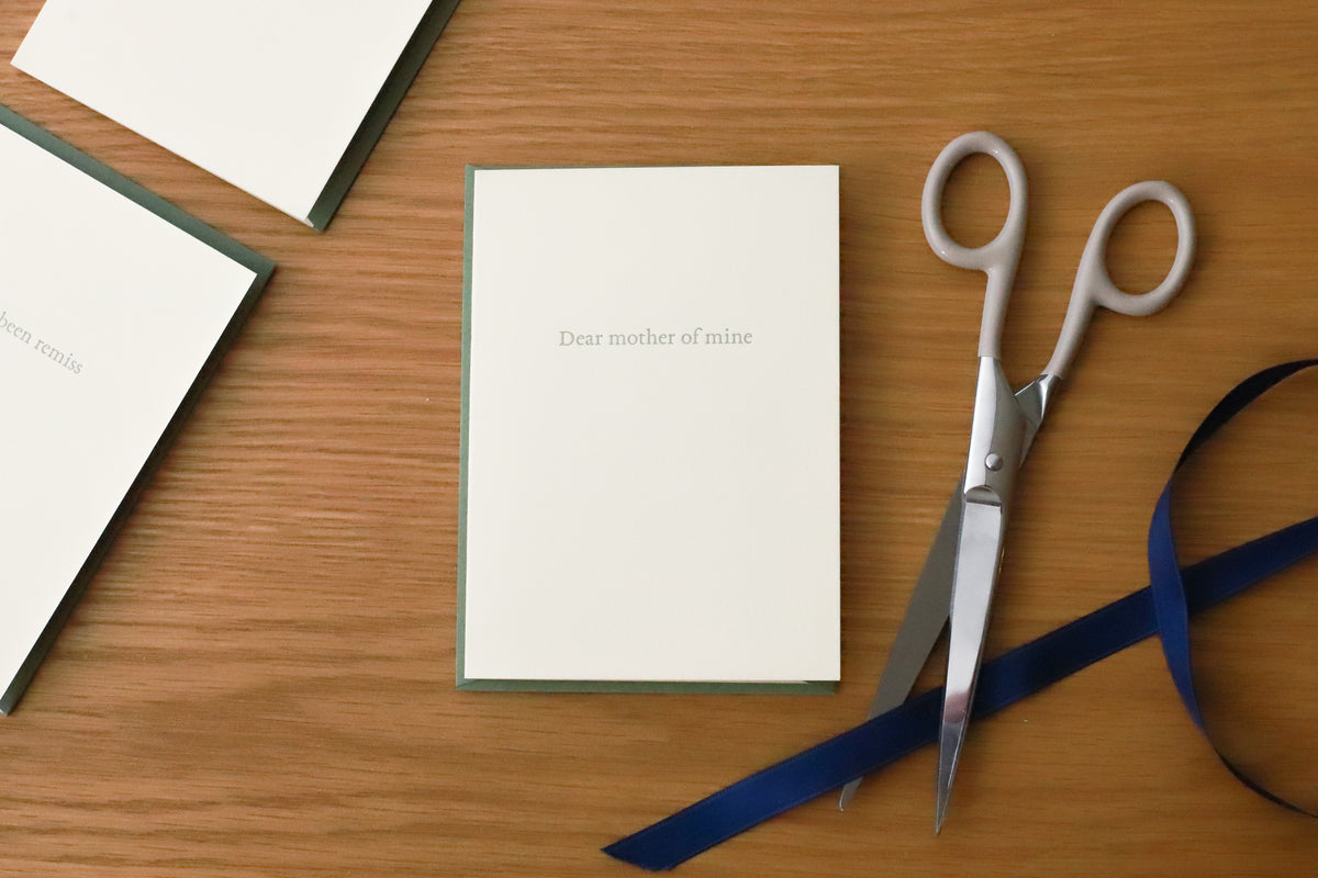 Dear Mother of Mine Greeting Card