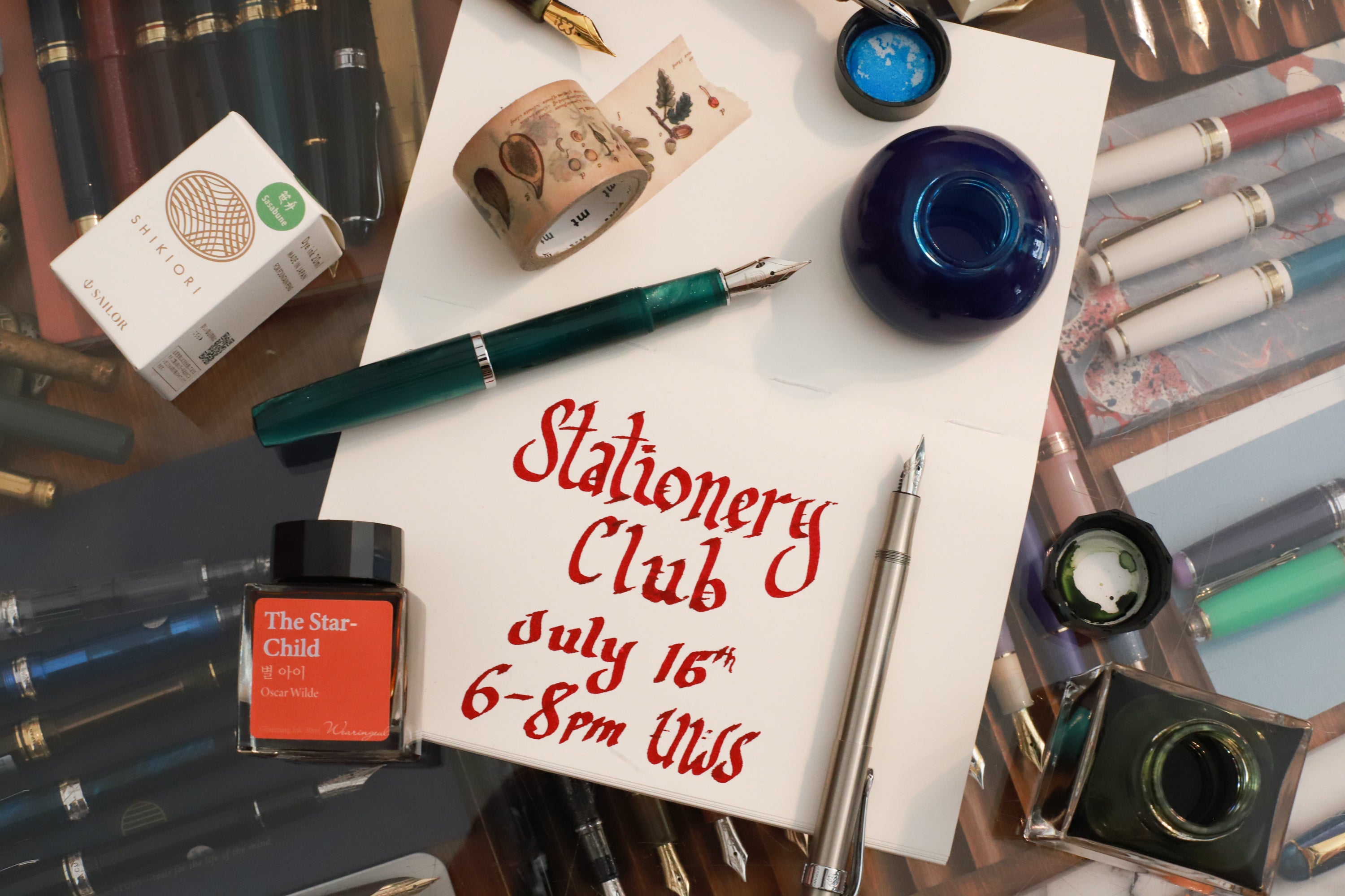 July 16th Stationery Club RSVP