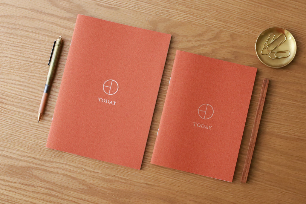 Terra Cotta Cloth Saddle Stitch Planner