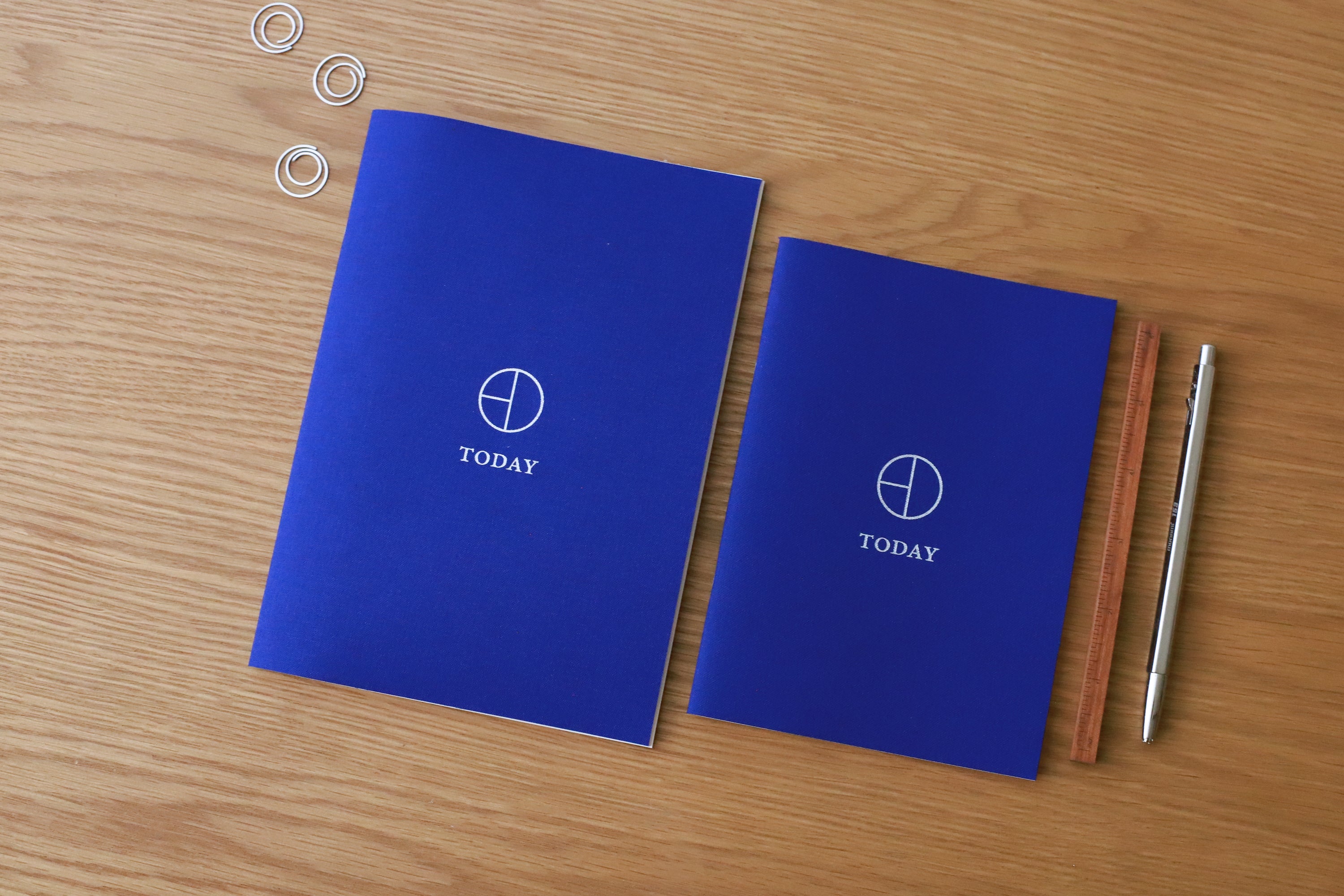 Indigo Cloth Saddle Stitch Planner