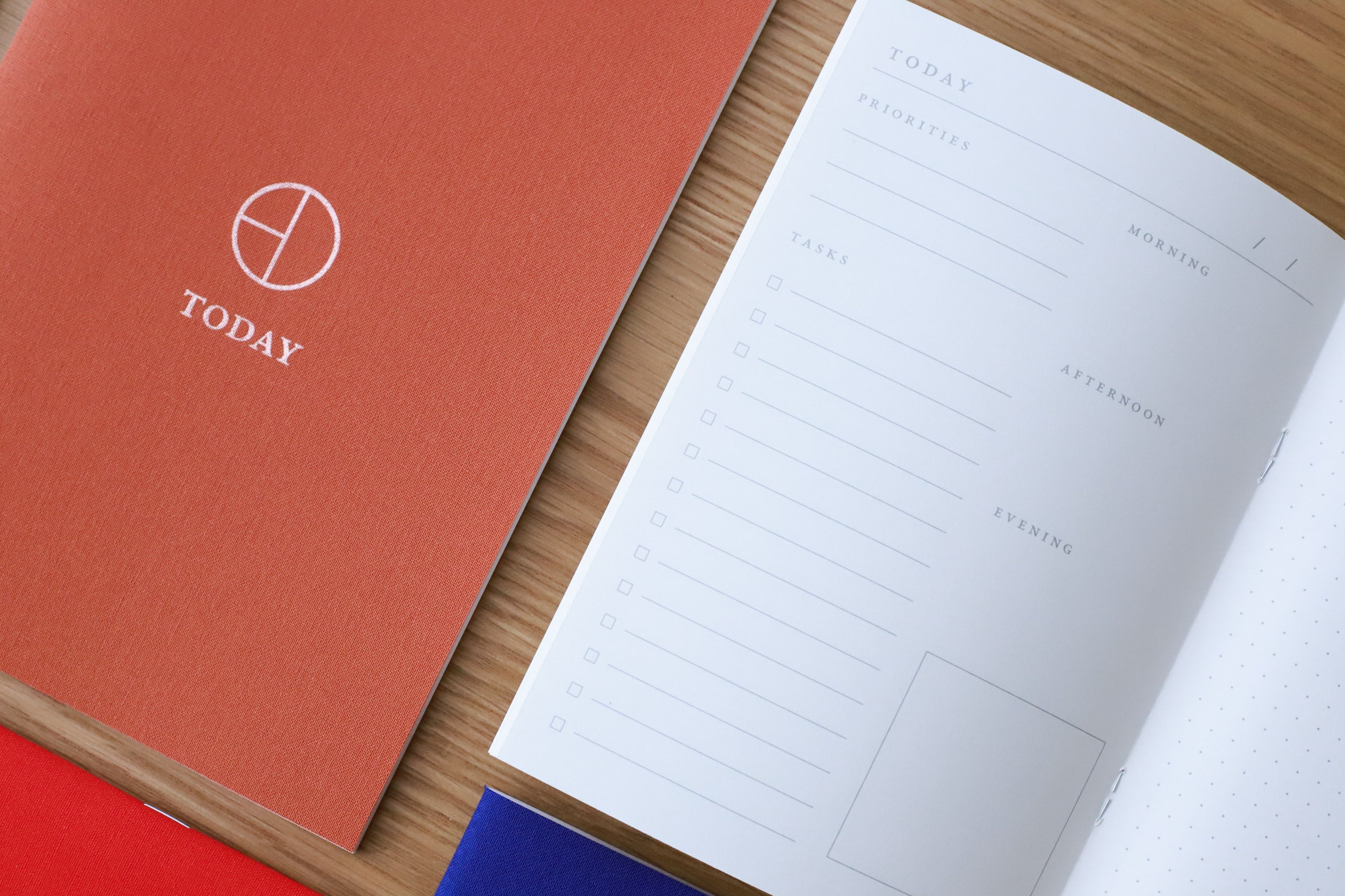 Terra Cotta Cloth Saddle Stitch Planner
